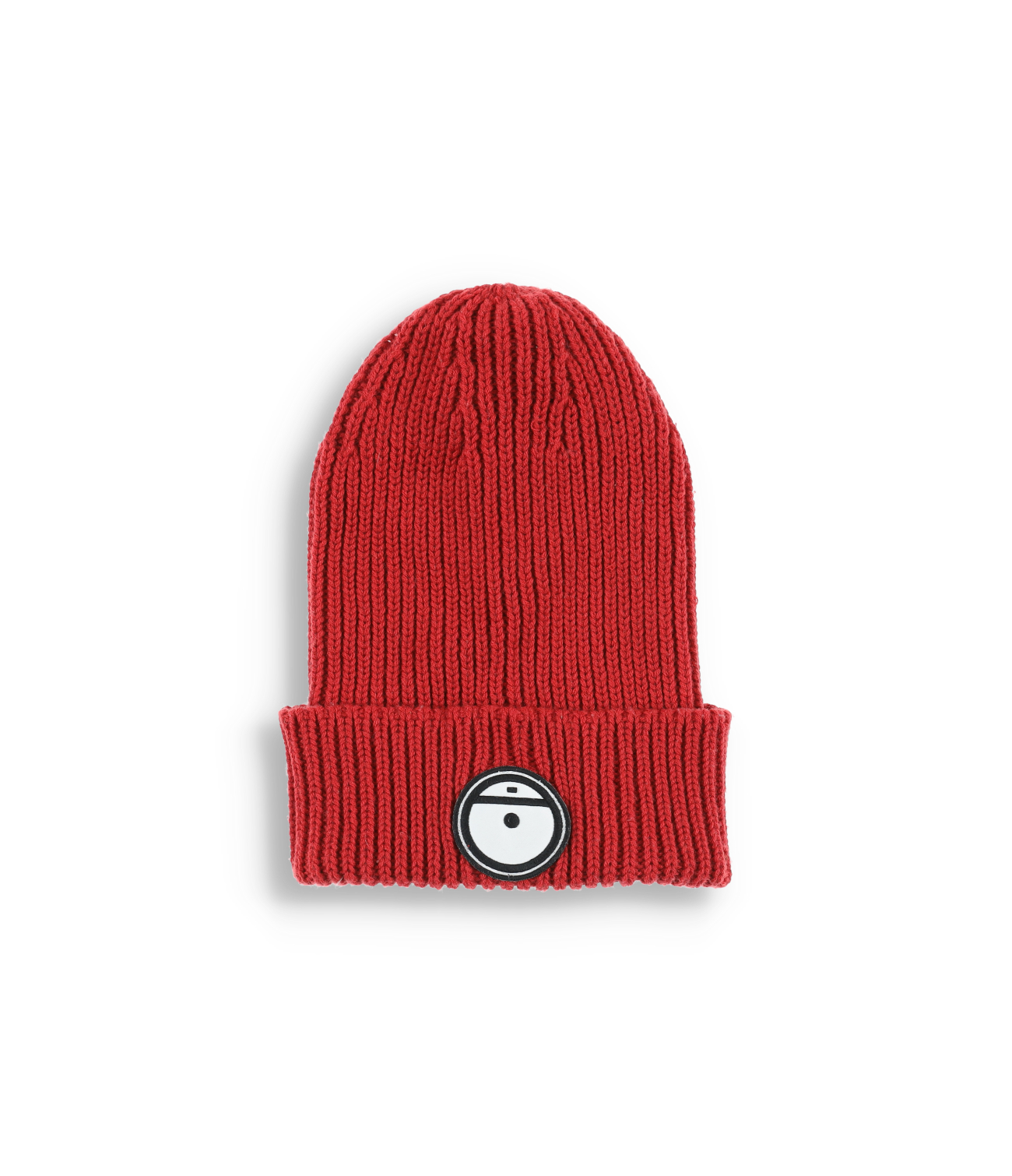 north face beanie red